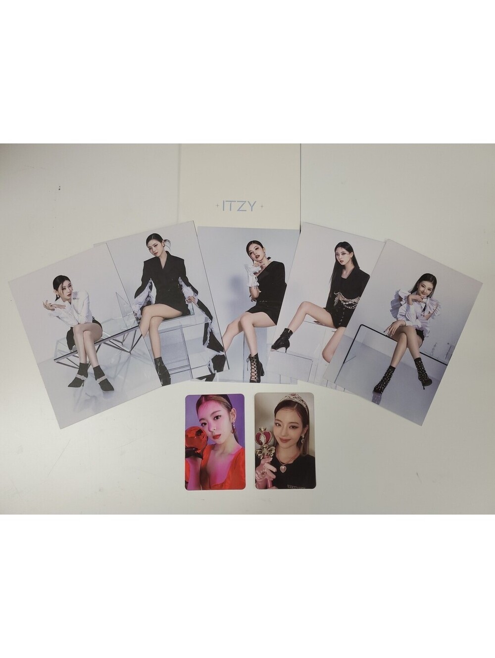 ITZY Mini Album CHECKMATE Official Postcards & Photocards SET OF 7 NEW
